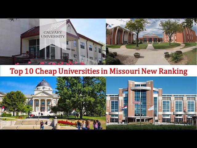 Top 10 CHEAP UNIVERSITIES IN MISSOURI NEW RANKING | Colleges in St Louis