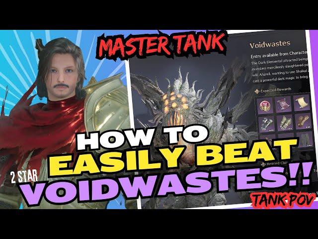 Throne and Liberty: Unlock the Secrets to Tanking Voidwastes - TANK POV!