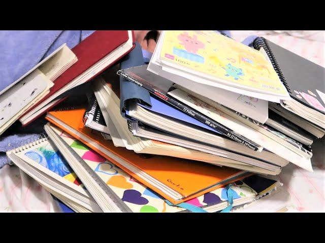 ALL of my sketchbooks! (warning: cringe)