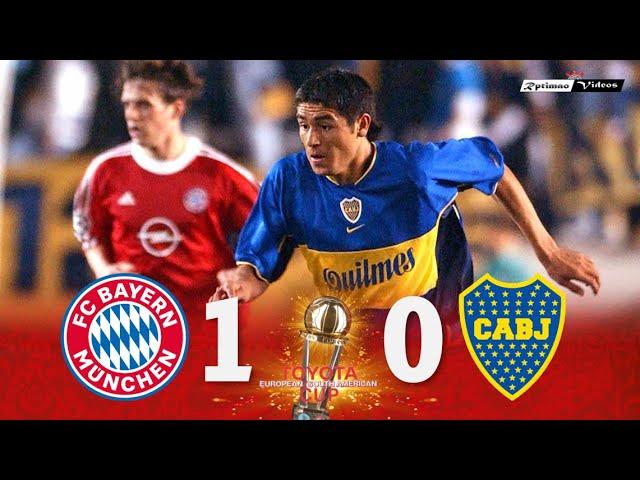 Bayern Munich 1 x 0 Boca Juniors ● 2001 Intercontinental Cup Final Extended Goals & Highlights HD