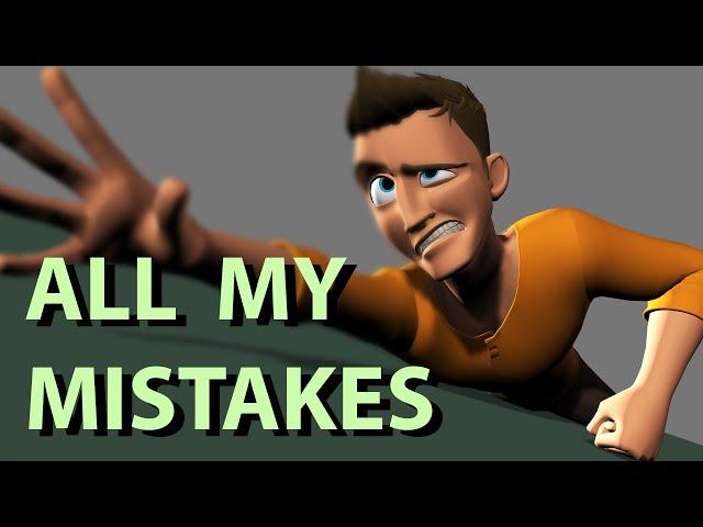 How I became a 3D animator (Part 1) : All my mistakes!