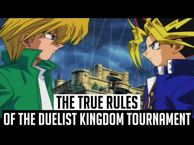 The True Rules Of The Duelist Kingdom Tournament