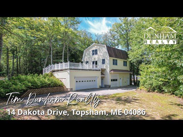 Tim Dunham Realty | Real Estate Listing in Topsham Maine | House for Sale with Mechanics Garage