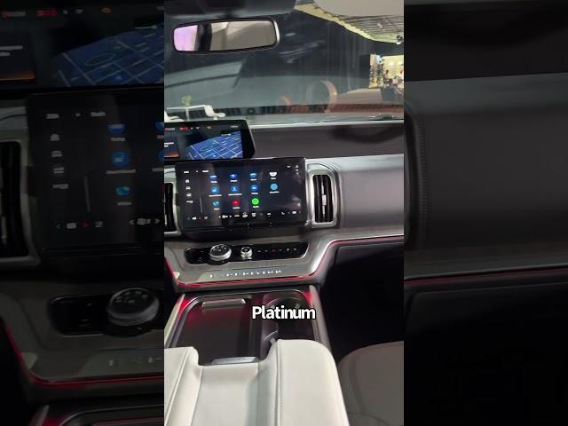 2025 Ford Expedition Platinum vs King Ranch dashboard #shorts #fordexpedition