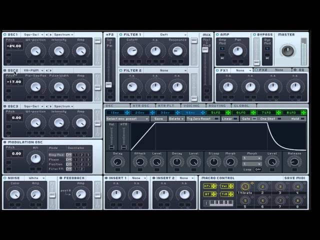 How To Make an Electro House Bassline In Massive