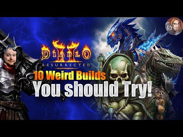 10 Weird Builds To Try In D2R Season 6 (Links In Description)