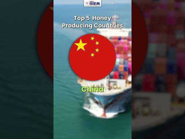 Top 5 Honey Producing Countries | Learn Export Import Business #shorts #iiiEM