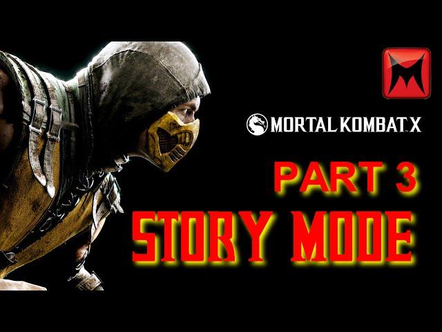 Mortal Kombat X - Day 1 Full Story Mode (All Cinematics Part 3)