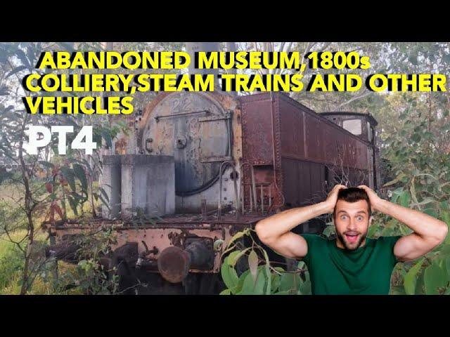 ABANDONED MUSEUM, TRAIN REPAIR,1800s COLLIERY, Pt 4