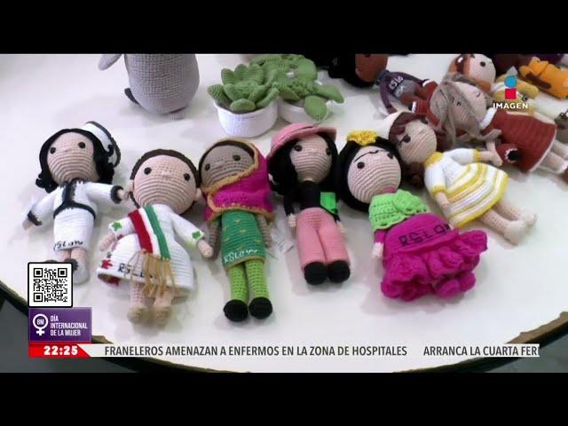 Internas hacen muñecas de macramé inspiradas en mujeres históricas | Imagen Noticias Fin de