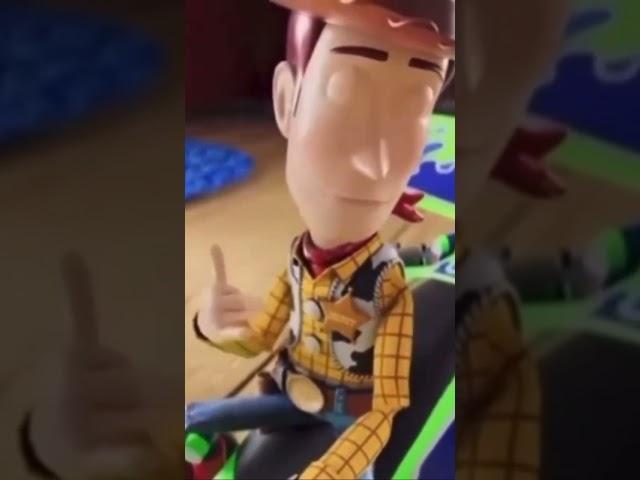 woody is chill like that #woody #chill #toystory #memes  #funny #cantparkhere