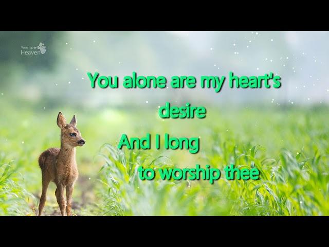 As the deer | Karaoke Version | Worship heaven |