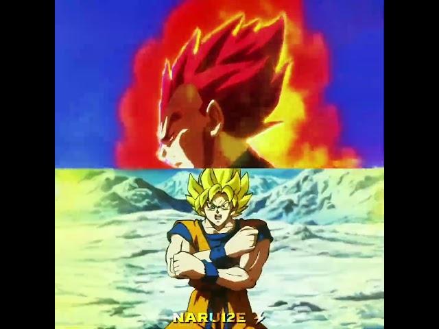 Hardwork and talent side by side ️ #viralshorts #shortsfeed #dbs #goku #vegeta #trending