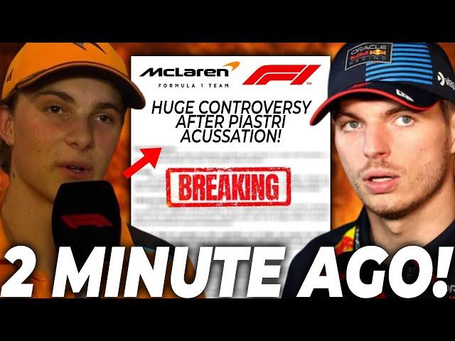 HUGE TENSION At Max Verstappen After Oscar Piastri's SHOCKING CRITICISM! Lawson WANTS Alonso OUT