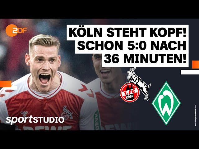 1. FC Köln – Werder Bremen Highlights | Bundesliga, 16. Spieltag 2022/23 | sportstudio