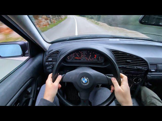 POV: Straight Piped BMW E36 325i - Brutal Acceleration Sound!