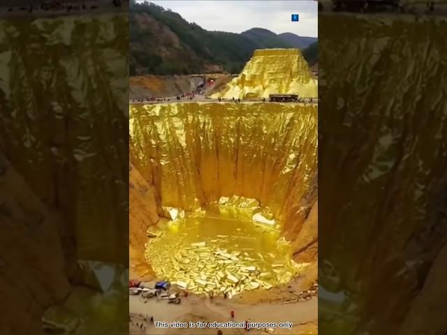 Why Are Chinese Mountains Covered in Corn That Looks Like Gold? #facts #ytshorts #trending