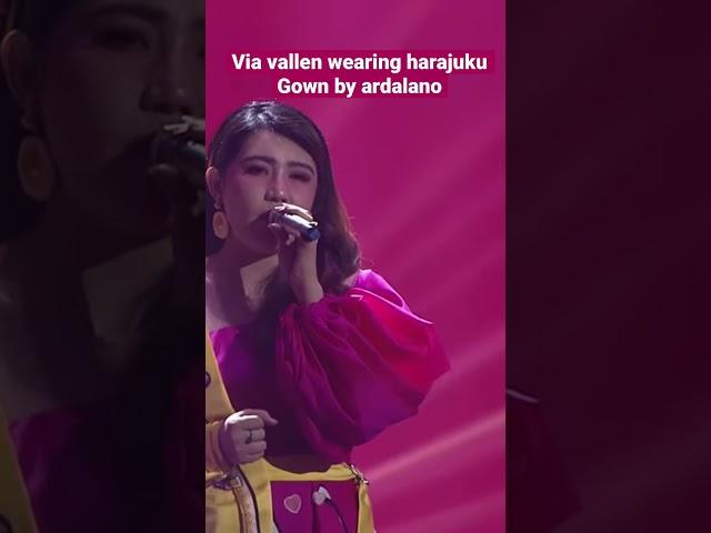 Via vallen wearing harajuku gowb by ardaalano #viavallen #penyanyi #dangdut #vyanisty