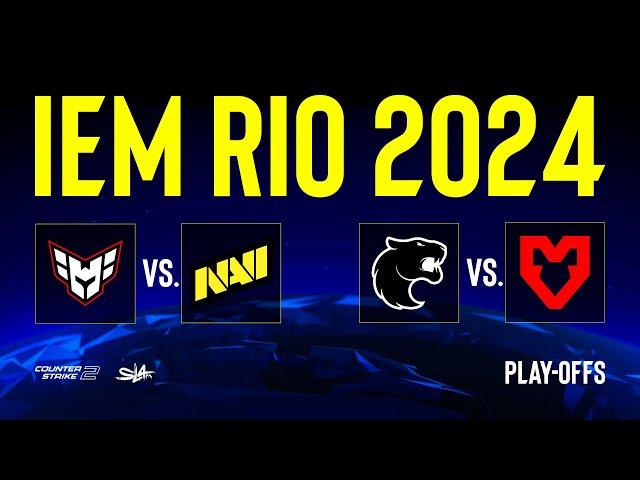 Day 2 | IEM Rio 2024 | Playoffs | КРNВОЙ ЭФИР