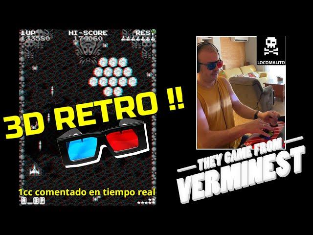 THEY CAME FROM VERMINEST [PC Games Episodio 5] Locomalito 1cc jugado en 3D