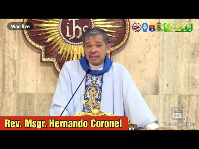 QUIAPO CHURCH LIVE TV MASS TODAY 6:00 AM NOVEMBER 11, 2024 MONDAY