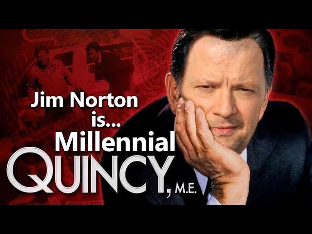 Jim Norton as "Woke" Millennial Quincy (Jim Norton & Sam Roberts)