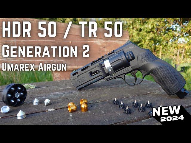 T4E HDR 50 / TR 50 Gen.2 cal.50 Co2 (7,5 Joule) #airgun #umarex