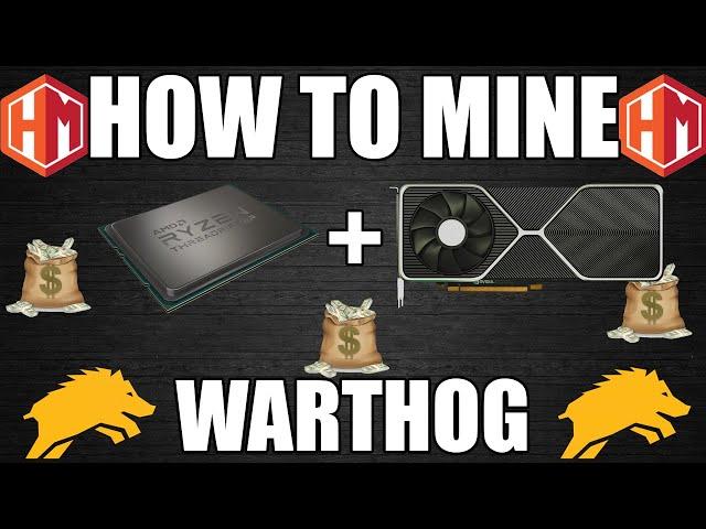 Crypto Mining Profits Soaring!!! How To Mine WARTHOG!!!