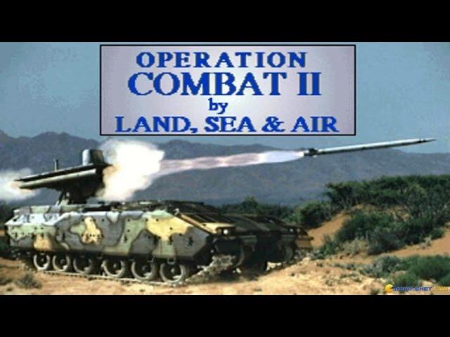 Operation Combat 2: by Land, Sea and Air gameplay (PC Game, 1993)