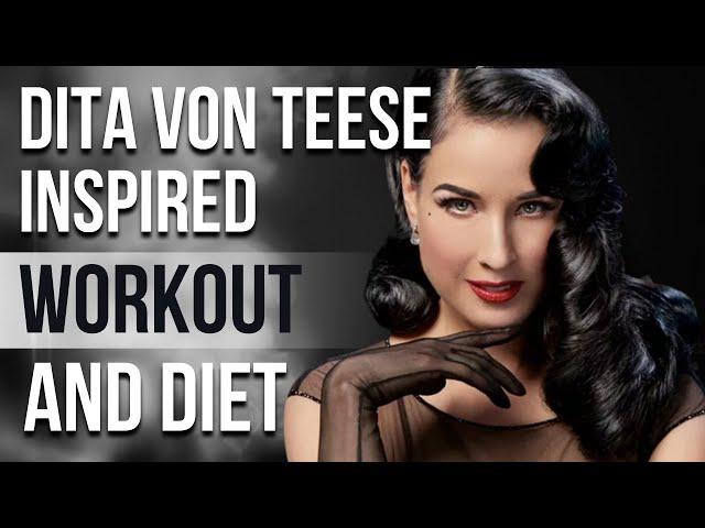 Dita Von Teese Workout And Diet | Train Like a Celebrity | Celeb Workout