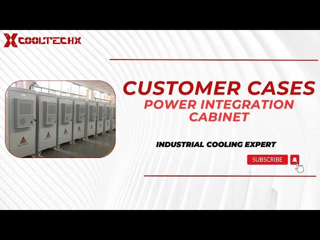 Real Case: Power integrated cabinet with cooling air-conditioning for longer service life!