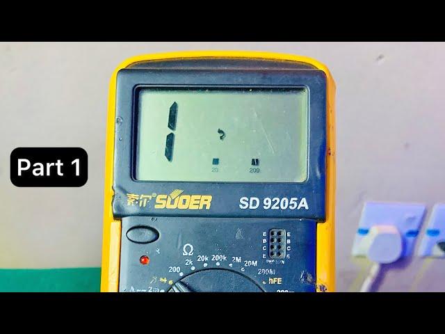 The Meaning of Multimeter ( part 1 )