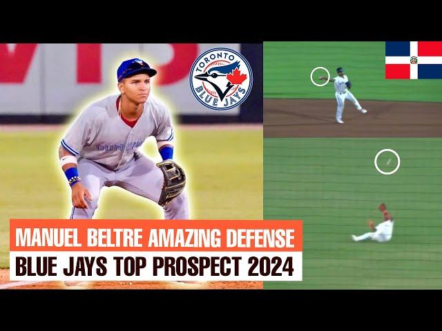 Manuel Beltre - Defense Toronto Blue Jays Class A 2024