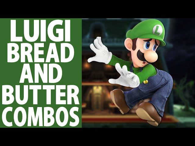 Luigi Bread and Butter combos (Beginner to Godlike) ft. Venus