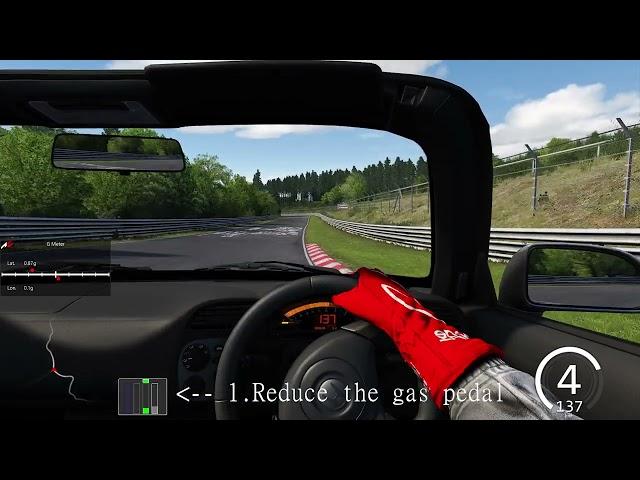 How to save your FR car when the tail starts to spin without any brakes