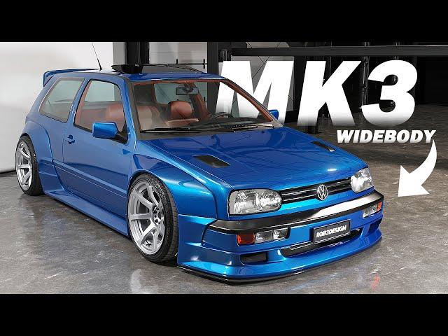 VOLKSWAGEN GOLF MK3 | WIDEBODY - 360 Walkaround