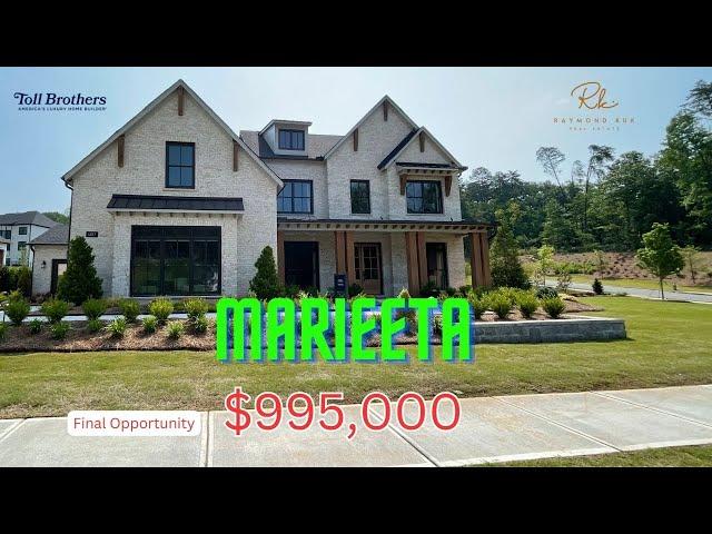 Marietta Georgia Home Tour, Toll Brother Last Buy Opportunity In This Community Call Me ASAP