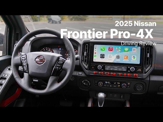 2025 Nissan Frontier | Pro-4X Trim | Driving Review | 2025 Model Year Updates