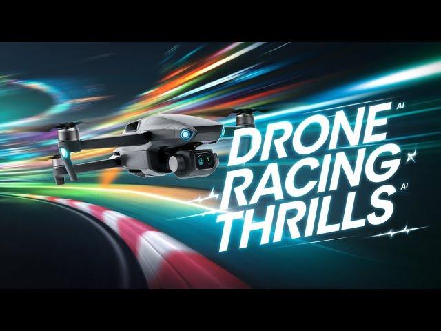 "Drone Racing Madness: The Ultimate High-Speed Tech Showdown!"