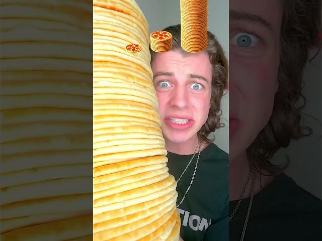 Pizza eating challenge #funny #food #memes #cooking #eatingchallenge