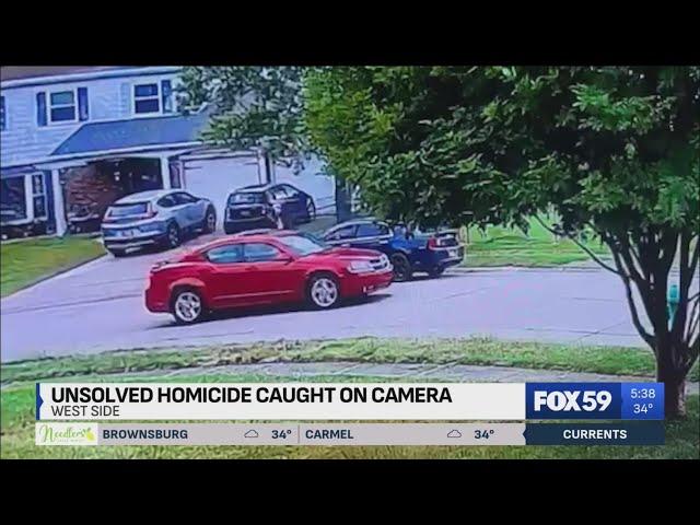 Indy Unsolved: Video shows woman being murdered while sitting inside her car