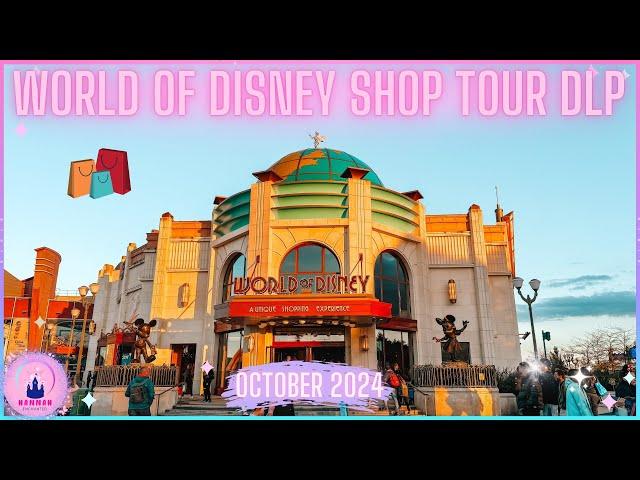 World Of Disney Shop Tour Vlog Disneyland Paris Disney Village October 24 Disney Parks Shop With Me!