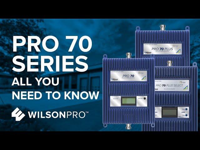 WilsonPro Pro 70 Series - Professional Cellular Amplifiers | WilsonPro