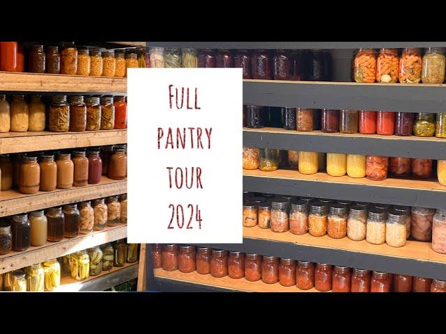 Pantry Tour 2024/ Setting myself up for a successful New Year