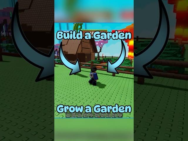 BUILD A GARDEN GROW A GARDEN #growagarden