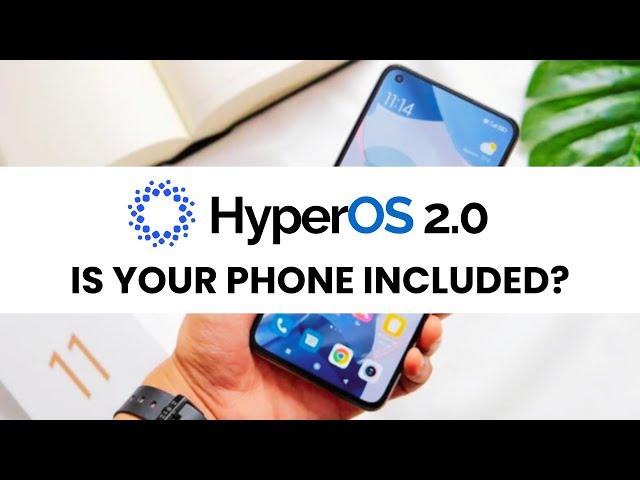 HyperOS 2.0 Device Roll Out List  #HyperOS2 #HyperOS #xiaomi