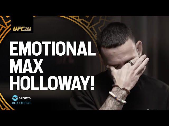  UFC 308 EXCLUSIVE: EMOTIONAL Max Holloway reflects on his biggest UFC moments 