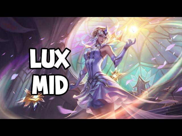 ELEMENTALIST LUX MID GAMEPLAY - League of Legends No Commentary