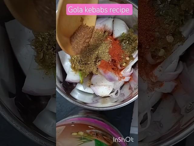 easy gola kebabs recipe #muttonrecepi #eid spl#viral youtube shorts @ReyasKitchen786 .