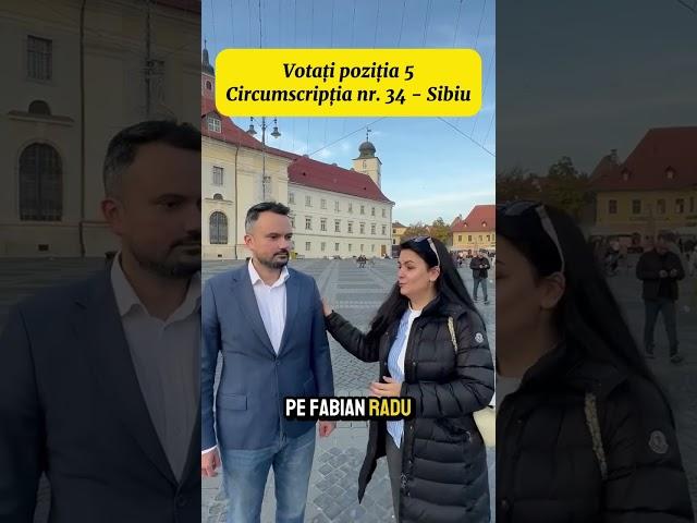 Georgiana Teodorescu - europarlamentar AUR, îl susține pe Fabian Radu pentru Camera Deputaților